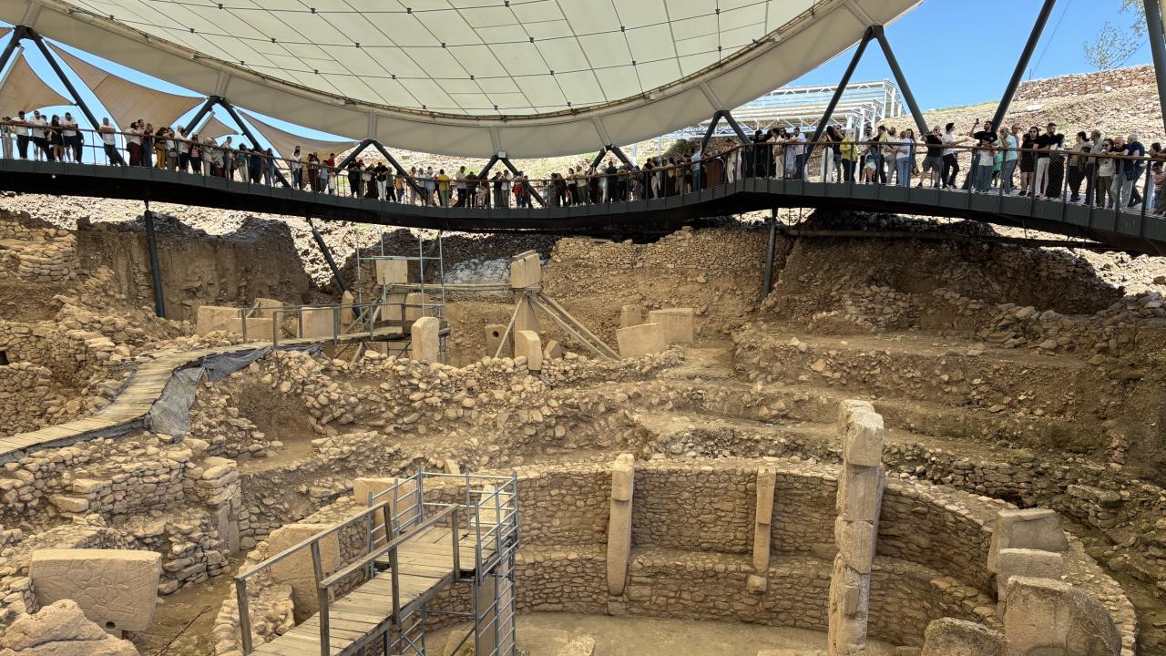 Tarihin Sıfır Noktasında Bayram Yoğunluğu: Göbeklitepe Ziyaretçi Akınına Uğradı